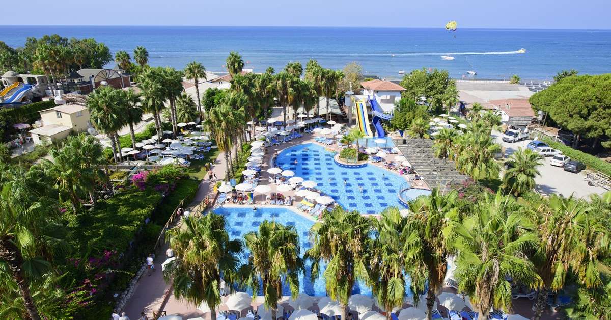 Ein Foto vom Pool im Trendy Palm Beach