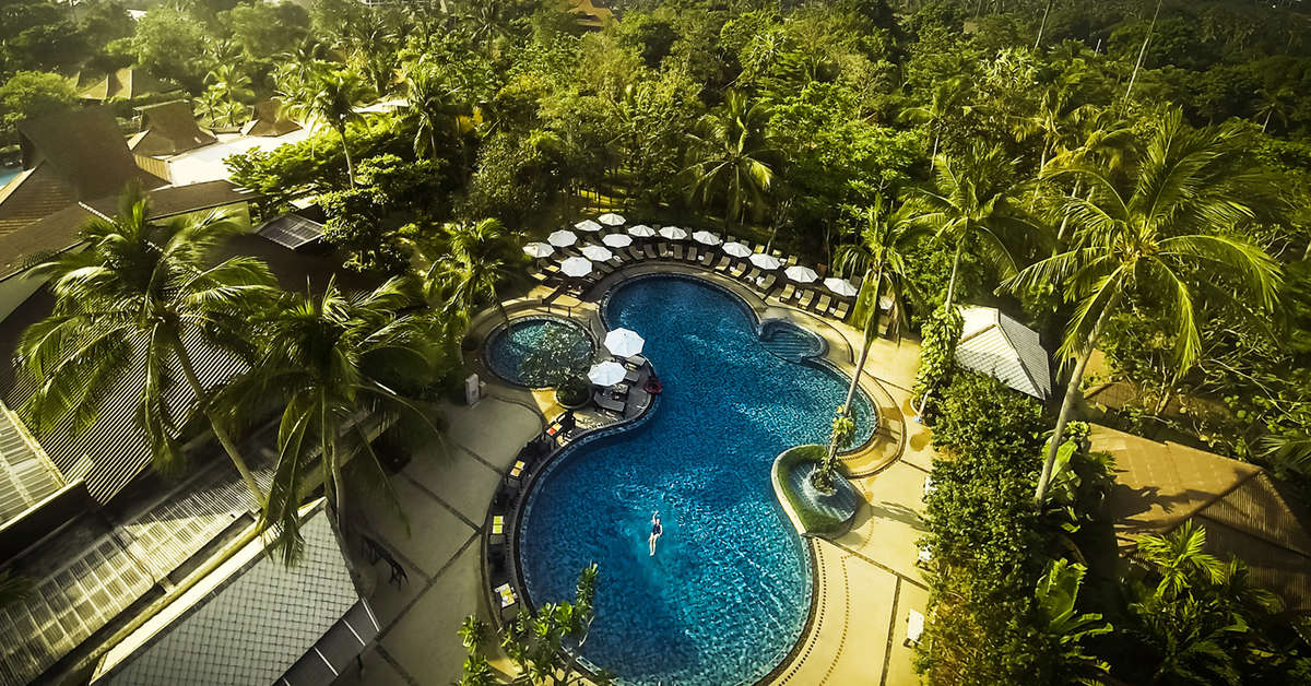 Een foto van het zwembad bij Peace Resort Samui
