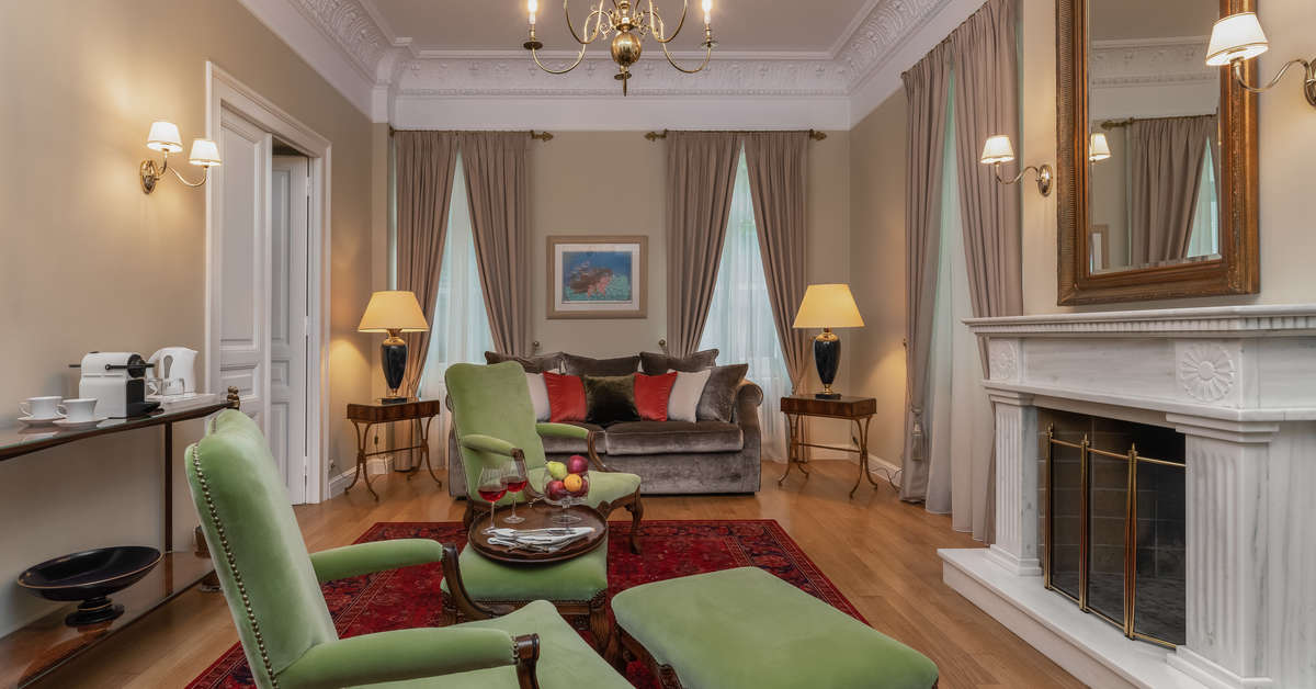 Ein Foto vom Innenbereich im Noble Suites