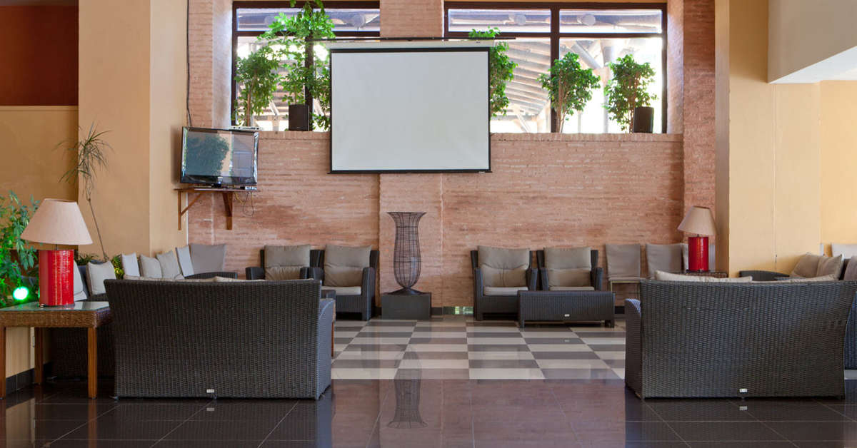 Een foto van het interieur van Playacanela Hotel