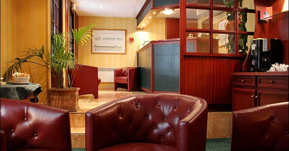 Een foto van het interieur van Hotel La Dependance
