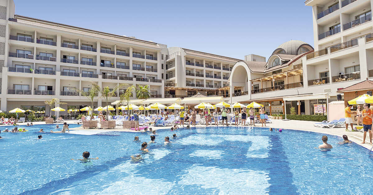 Een foto van het zwembad bij Seher Sun Palace Resort & Spa