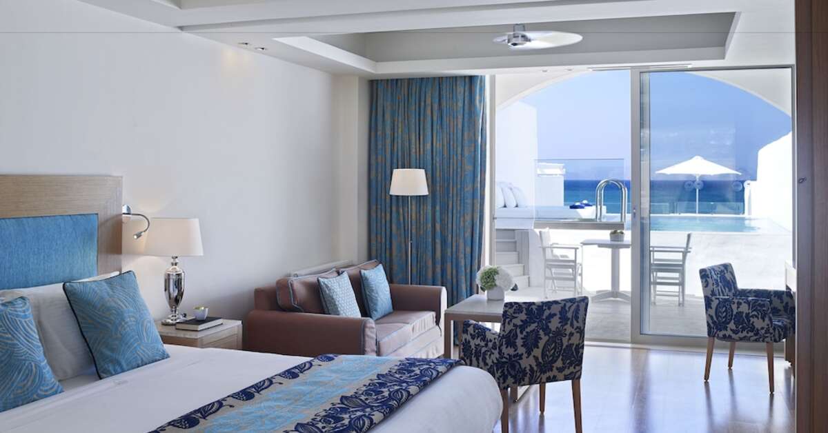 Een foto van Knossos Beach Bungalows & Suites