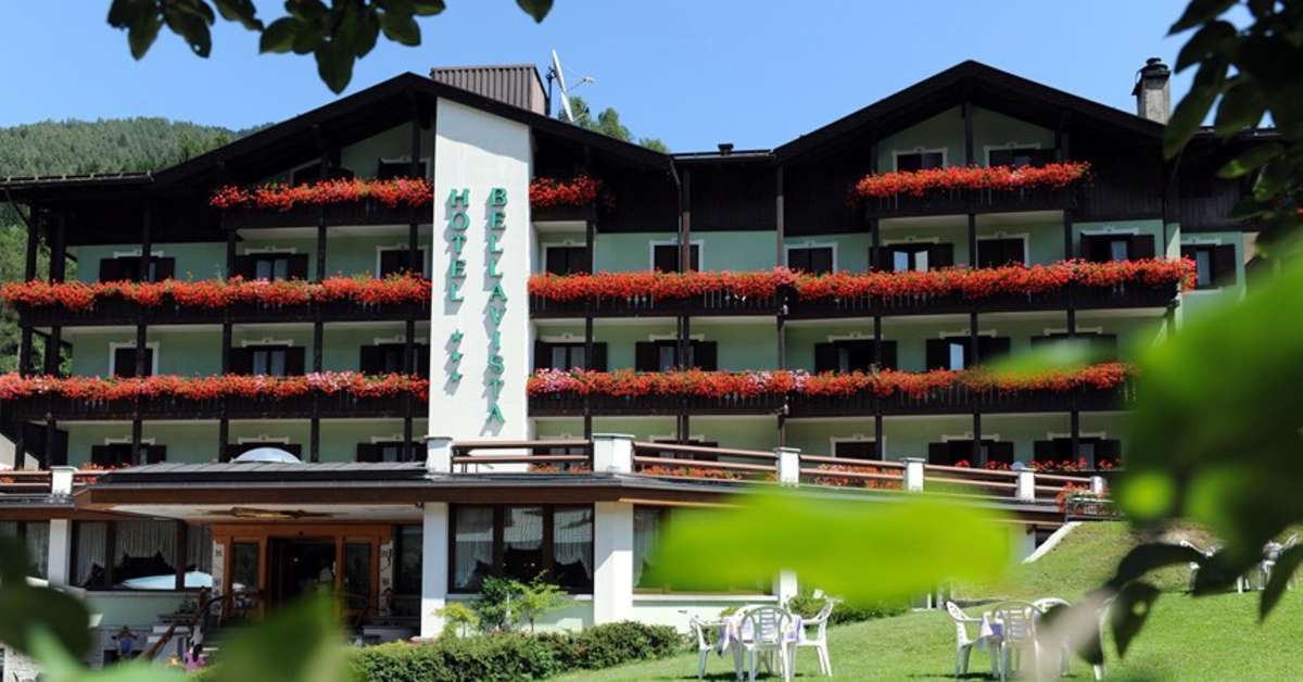 Een foto van een overzicht van Hotel Bellavista Pinzolo