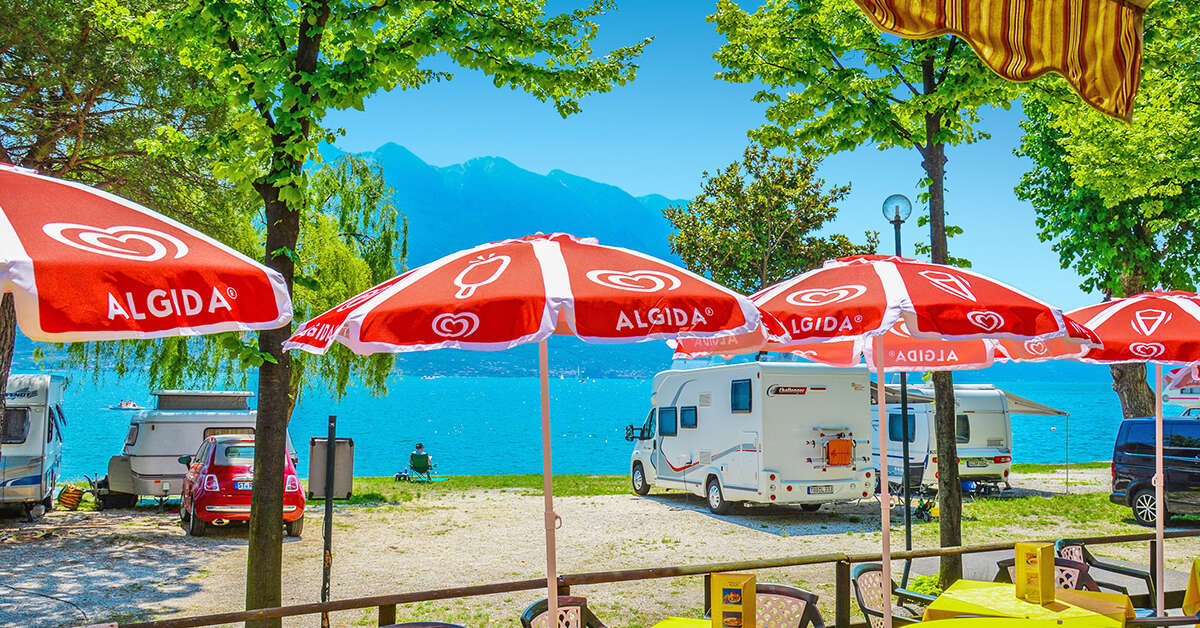 Een foto van de faciliteiten bij Camping Garda