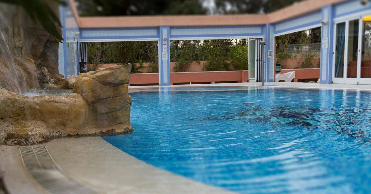 Ein Foto vom Pool im Hotel Tropic Relax
