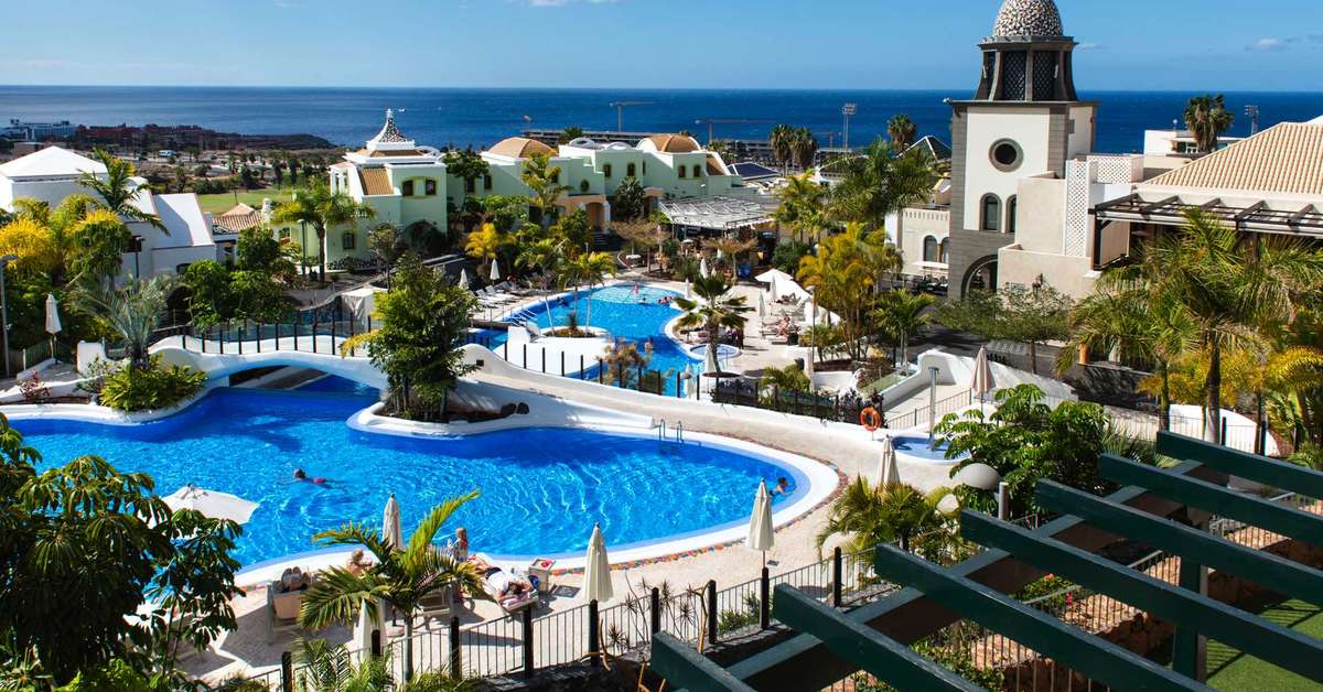 Een foto van het zwembad bij Hotel Suite Villa Maria