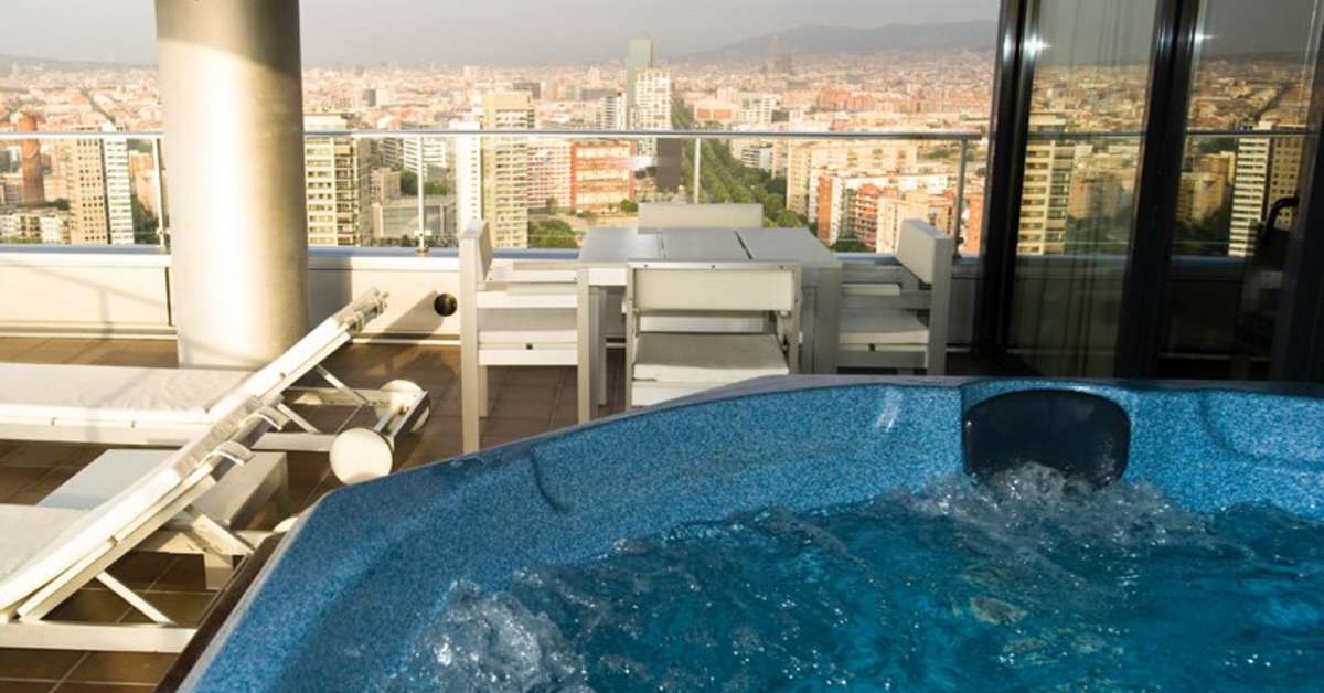 Een foto van de faciliteiten bij Hotel Barcelona Princess