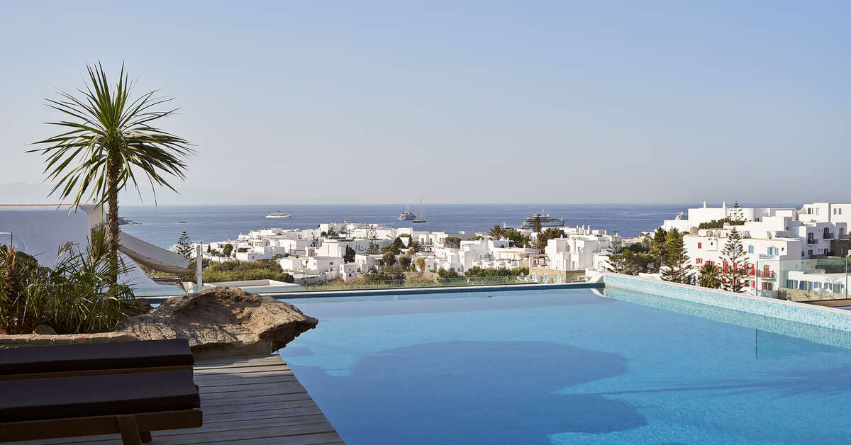 Een foto van Mr & Mrs White Mykonos