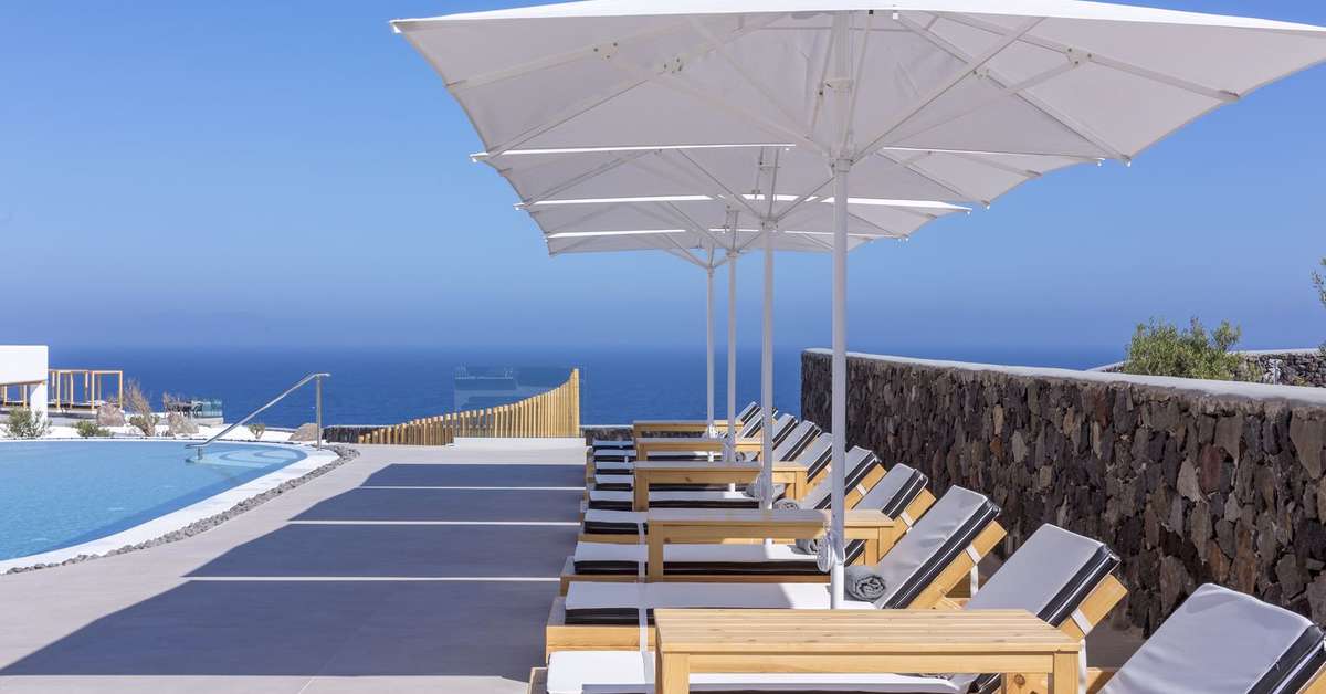 Een foto van het zwembad bij Elea Resort