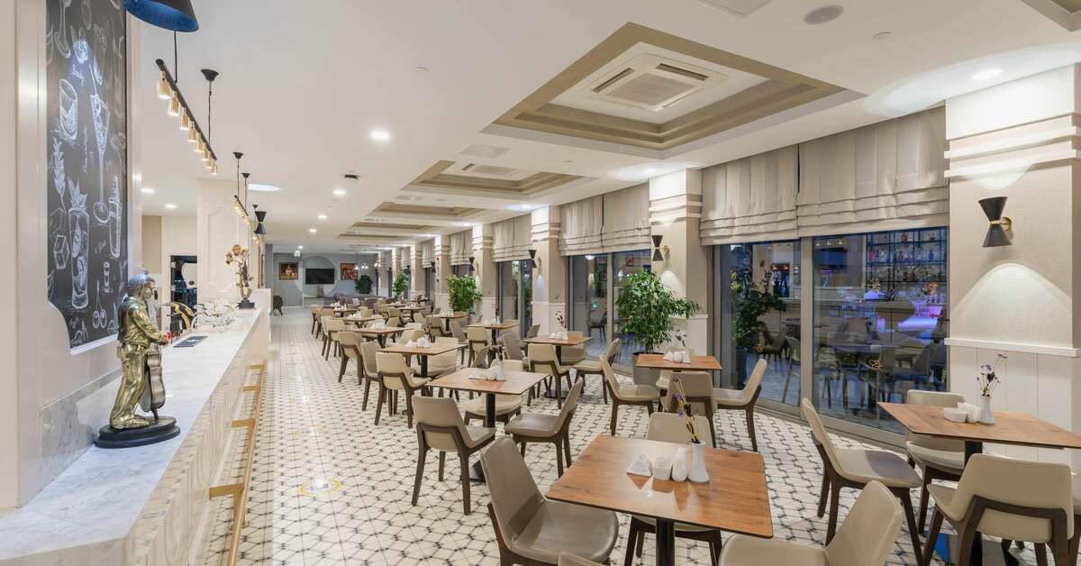 Een foto van de faciliteiten bij Fame Residence Kemer & Spa