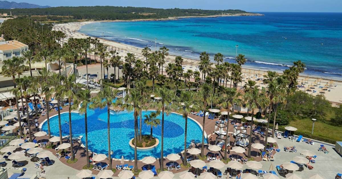 Een foto van een overzicht van Hipotels Mediterraneo