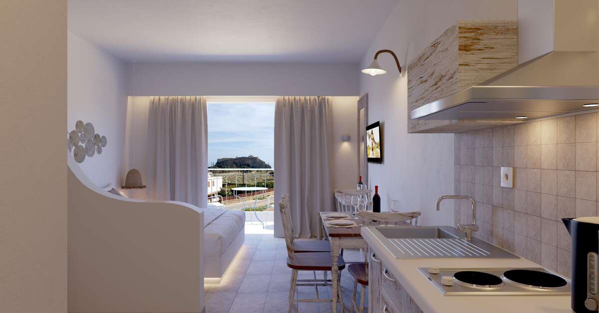 Een foto van Lindian Myth Sea View Studios