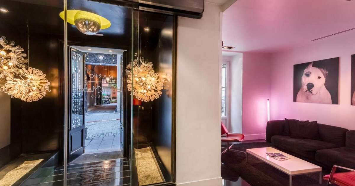 Een foto van het interieur van Room Mate Mario