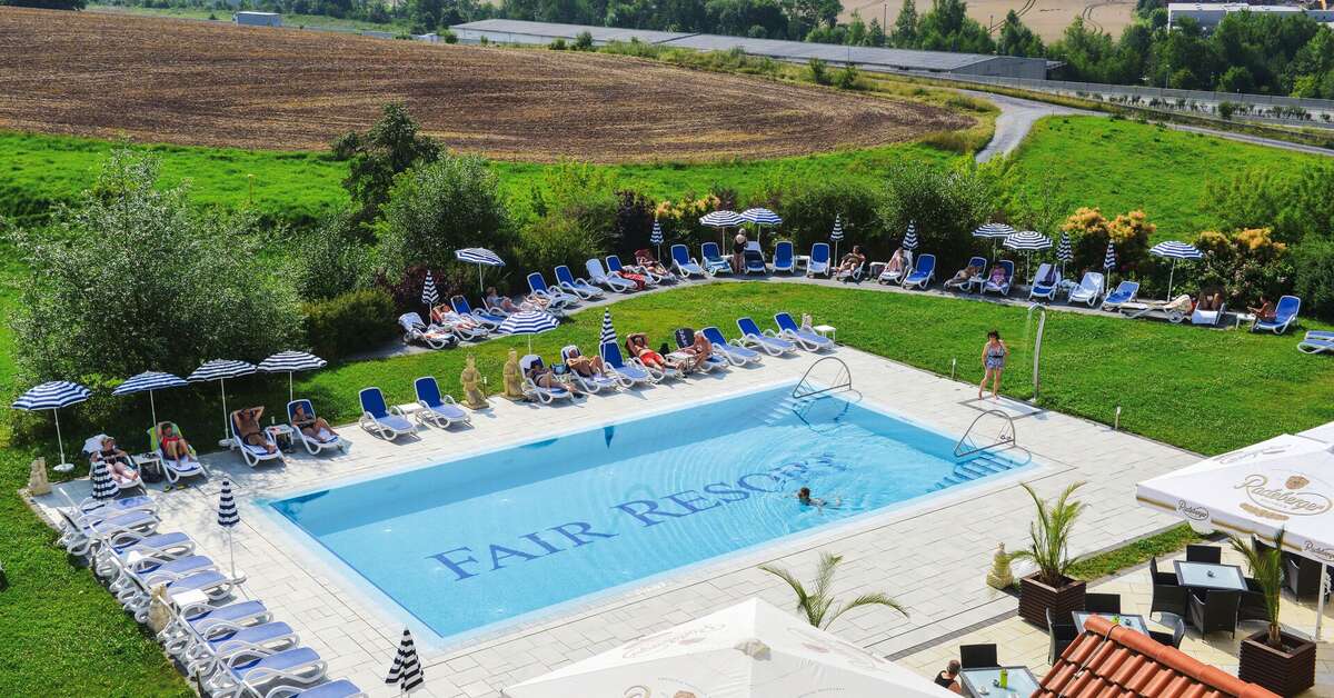Een foto van het zwembad bij Fair Resort Spa