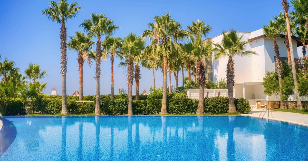 Een foto van het zwembad bij Hillstone Bodrum Hotel & Spa