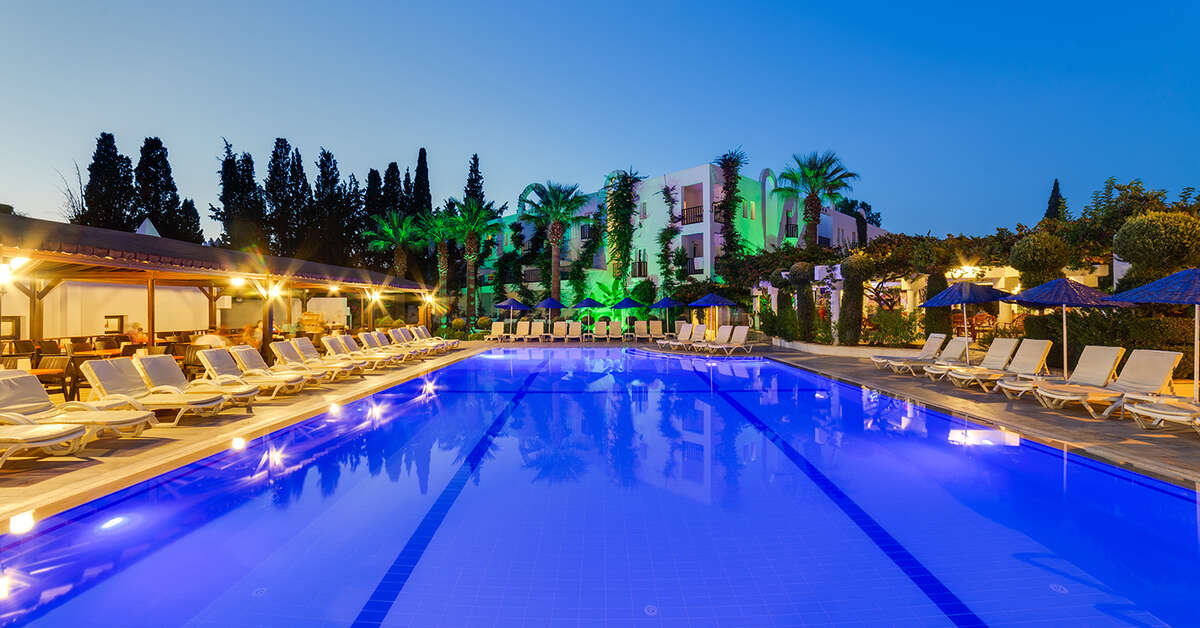 Een foto van het zwembad bij Natur Garden Hotel