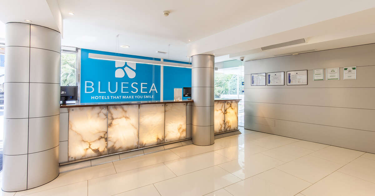 Een foto van het interieur van Bluesea Club Marthas