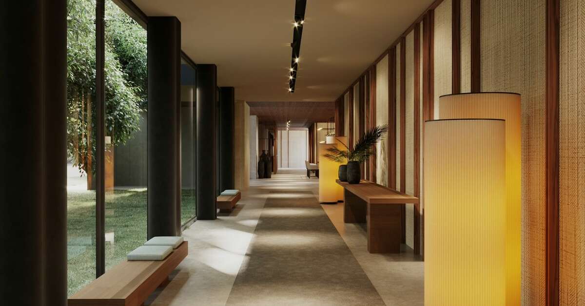 Een foto van het interieur van Hotel Verde Mar & Spa