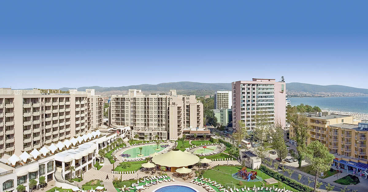 Ein Foto von einer Übersicht des Barcelo Royal Beach
