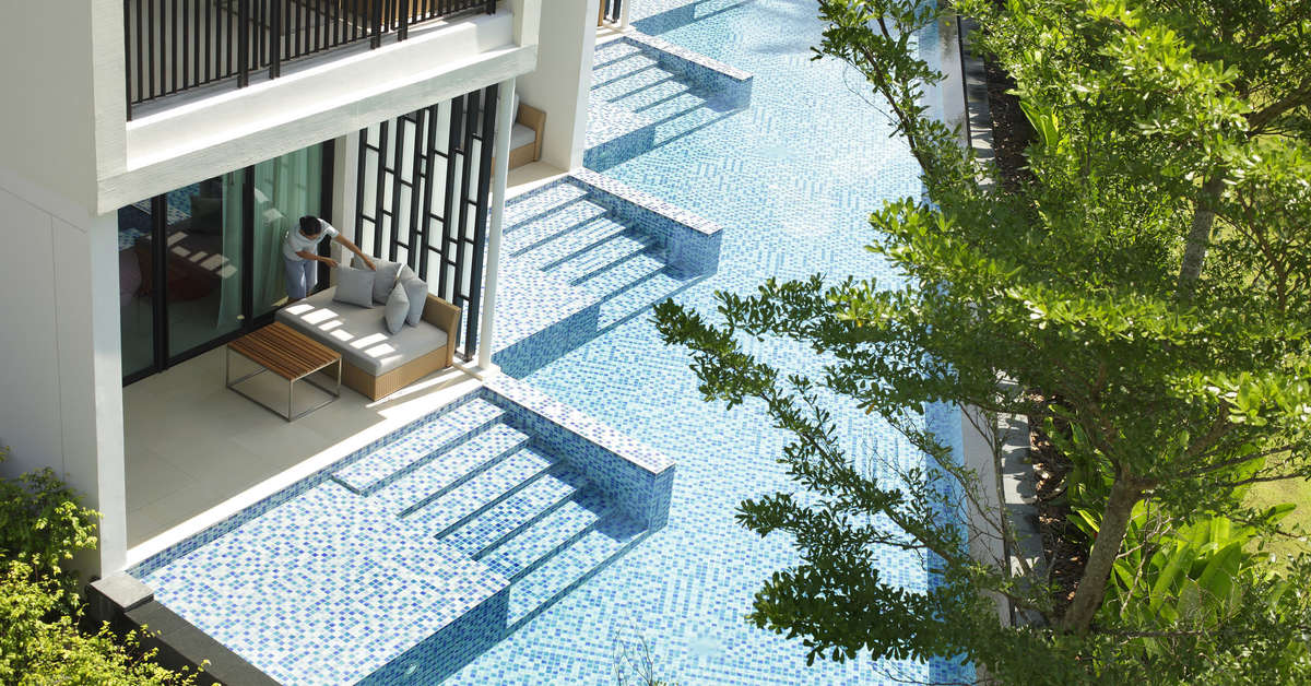 Een foto van het zwembad bij Holiday Inn Resort Phuket Mai Khao Beach
