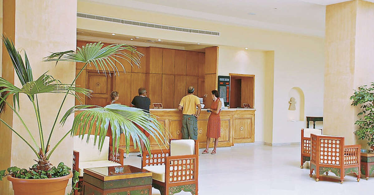 Een foto van het interieur van Hotel Zephir