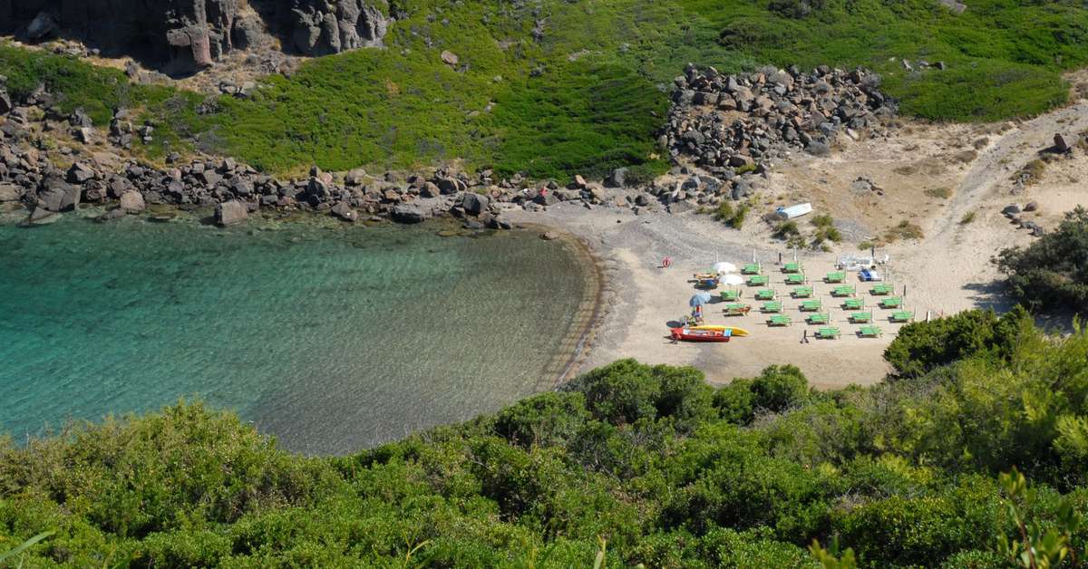 Een foto van het strand bij Castelsardo Resort Village