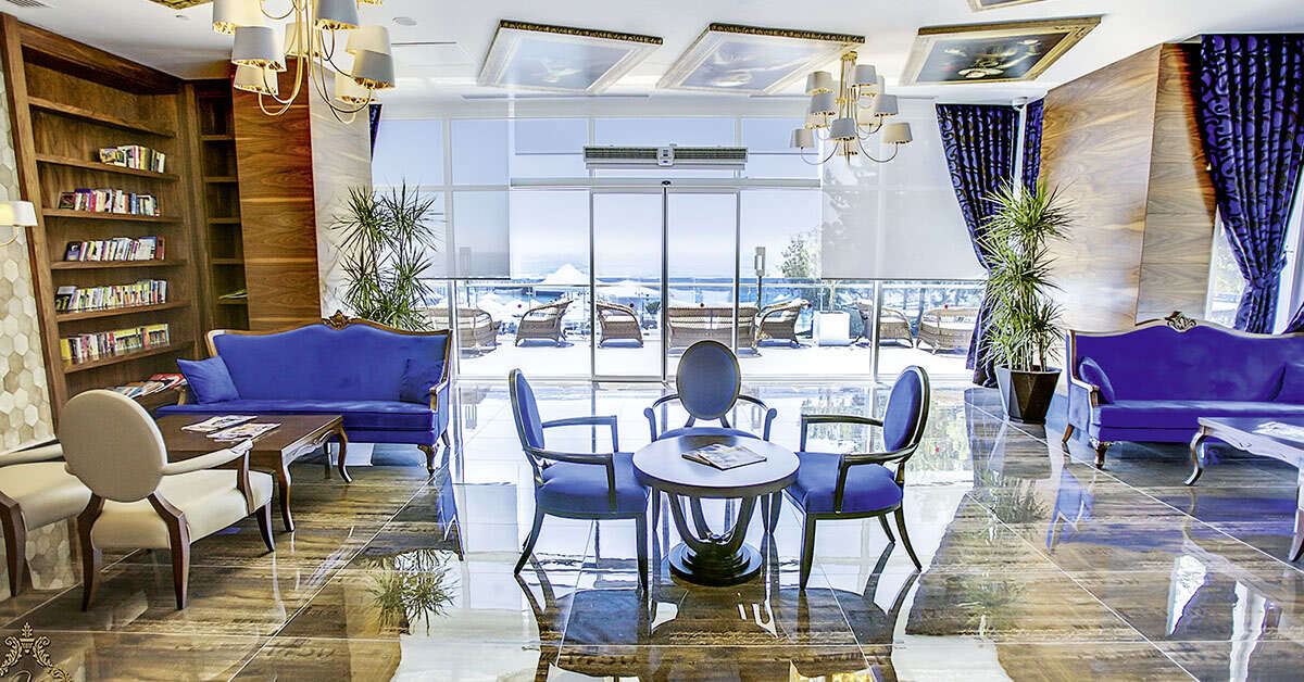 Ein Foto vom Innenbereich im Azura Deluxe Resort & Spa