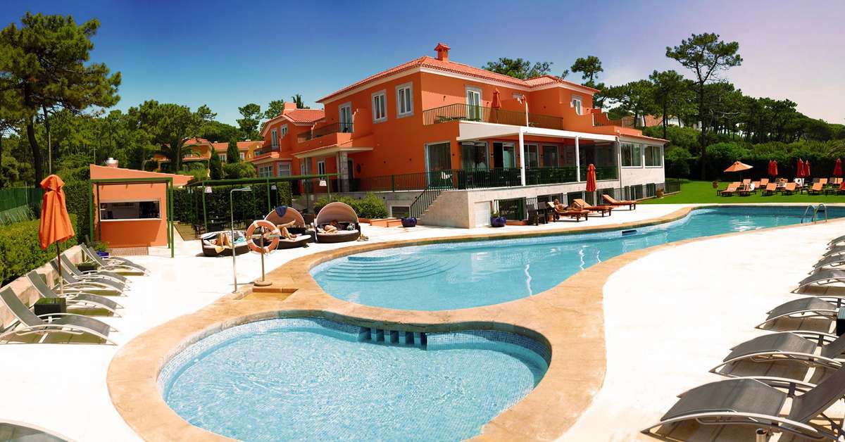 Een foto van een overzicht van Hotel Senhora da Guia
