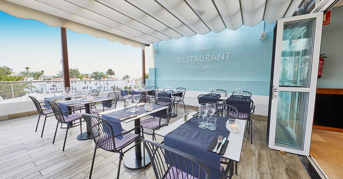 Een foto van de faciliteiten bij Hotel Coral Ocean View