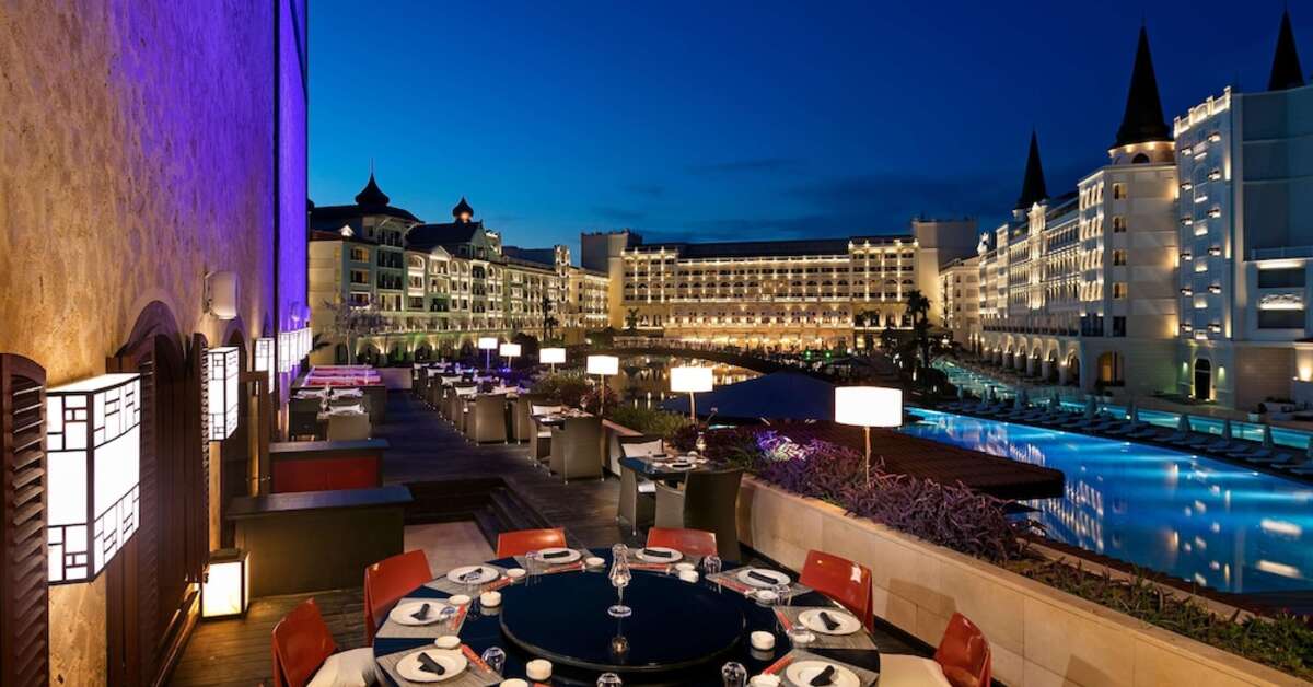 Een foto van de faciliteiten bij Mardan Palace