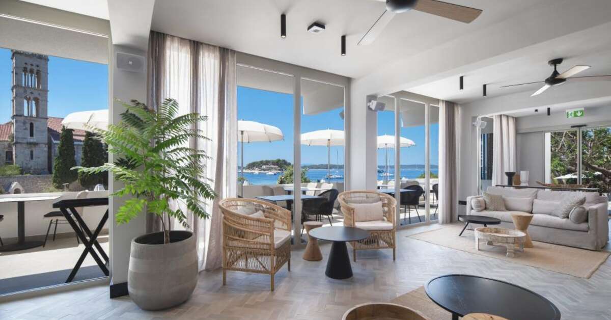 Een foto van Beach Bay Hvar Hotel