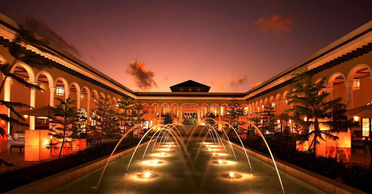 Een foto van de buitenkant van Paradisus Palma Real Golf & Spa Resort
