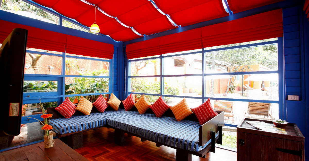 Een foto van het interieur van Baan Samui Resort