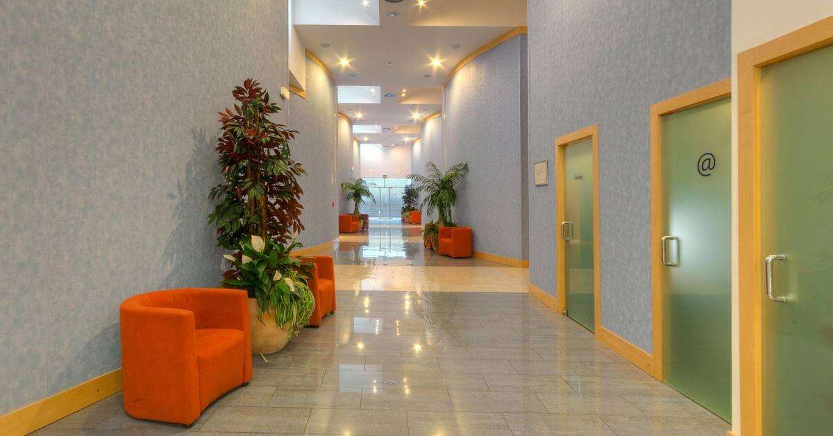 Een foto van het interieur van Sol Port Cambrils Hotel