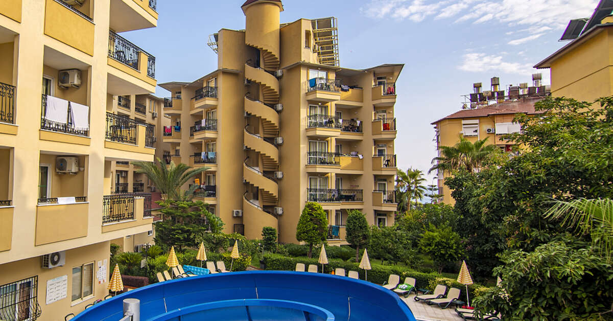 Ein Foto vom Pool im Kleopatra Royal Palm