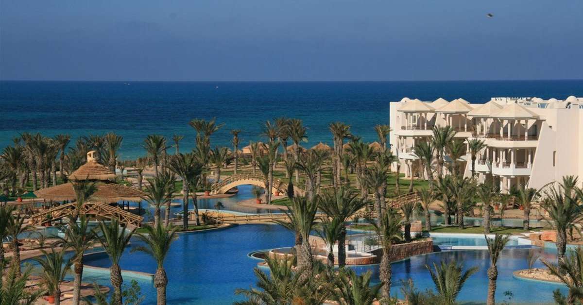 Ein Foto vom Pool im Hasdrubal Prestige Thalassa & Spa Djerba