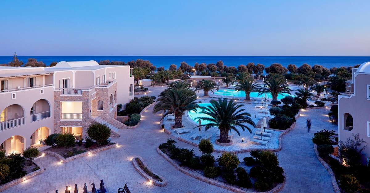 Ein Foto vom Pool im Santo Miramare Resort