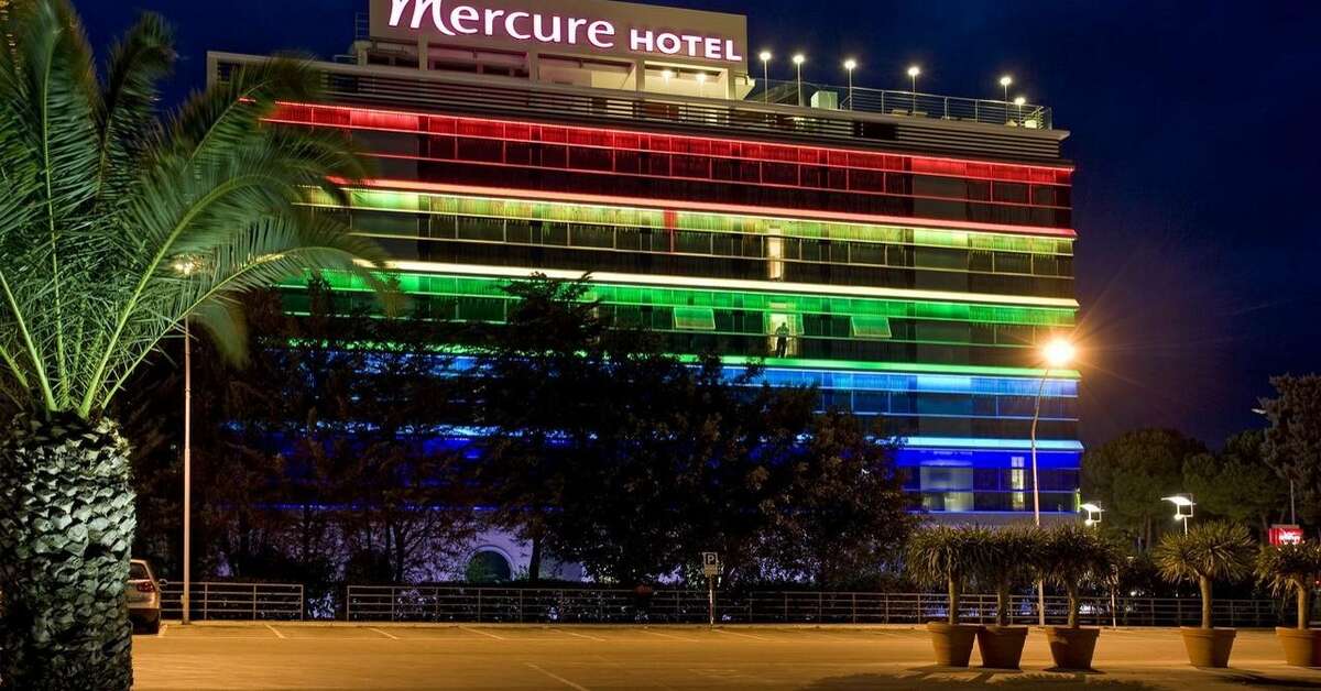 Ein Foto von der Außenansicht des Mercure Siracusa Prometeo