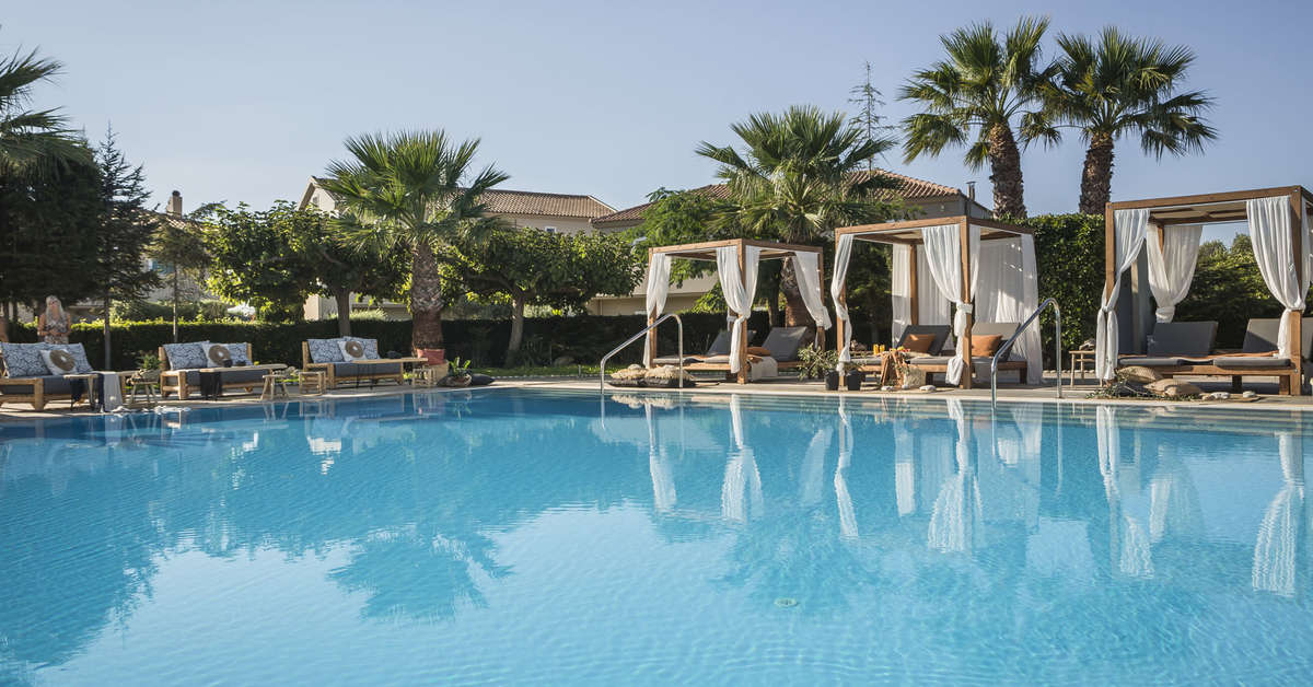 Een foto van het zwembad bij Avithos Resort