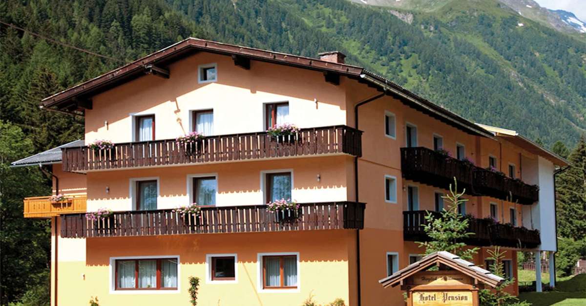 Een foto van een overzicht van Hotel Hubertus Mallnitz