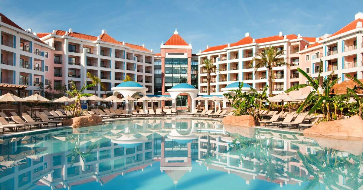 Ein Foto von einer Übersicht des Hilton Vilamoura As Cascatas Golf Resort & Spa