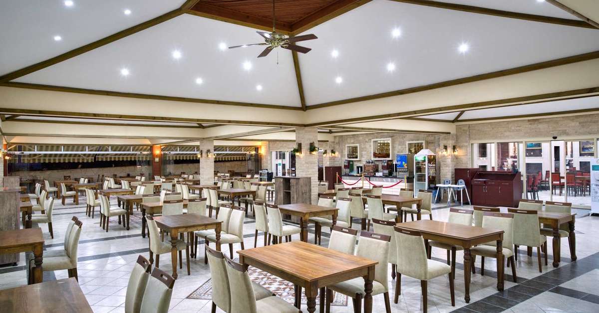 Een foto van de faciliteiten bij Oz Hotels Incekum Beach Resort