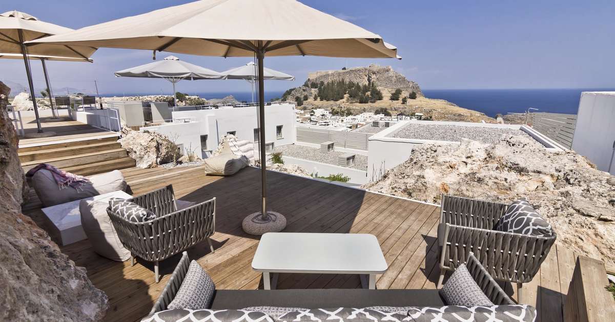 Een foto van Lindos Comfy Suites