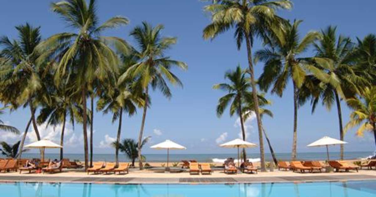 Een foto van het zwembad bij Avani Kalutara Resort