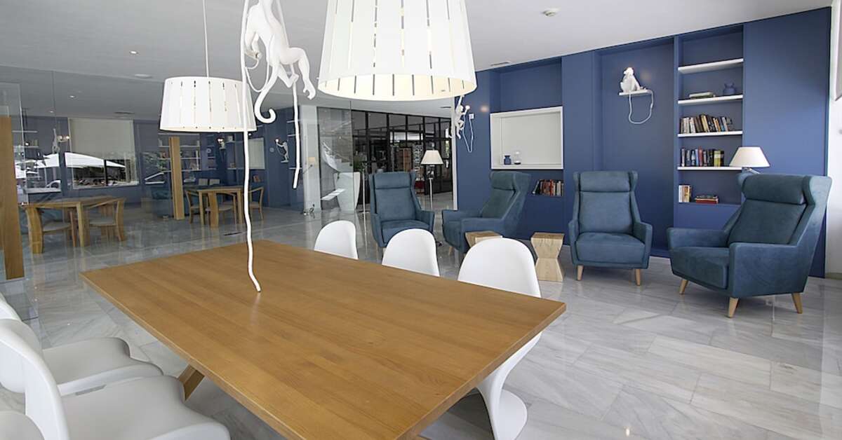 Een foto van het interieur van BG Hotel Rei del Mediterrani Palace