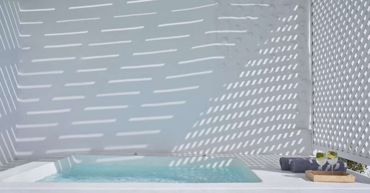 Ein Foto Mr & Mrs White Santorini