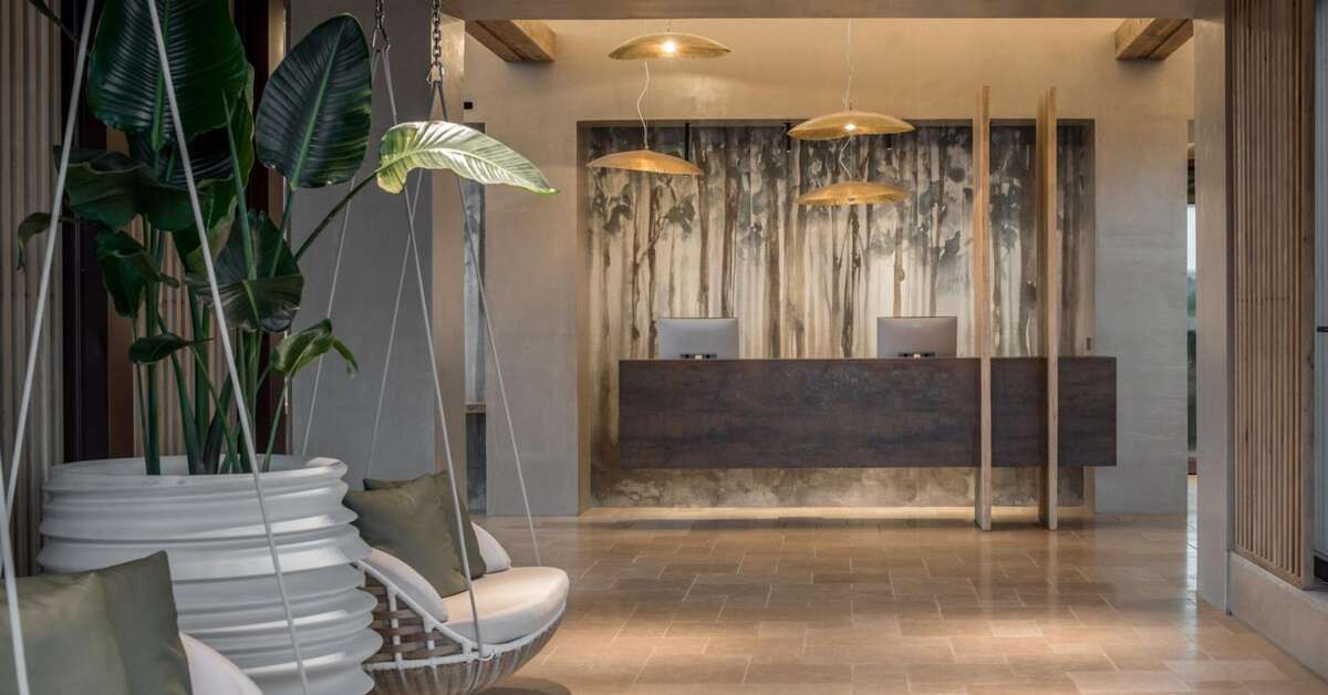 Een foto van het interieur van Acro Suites - A Wellbeing Resort