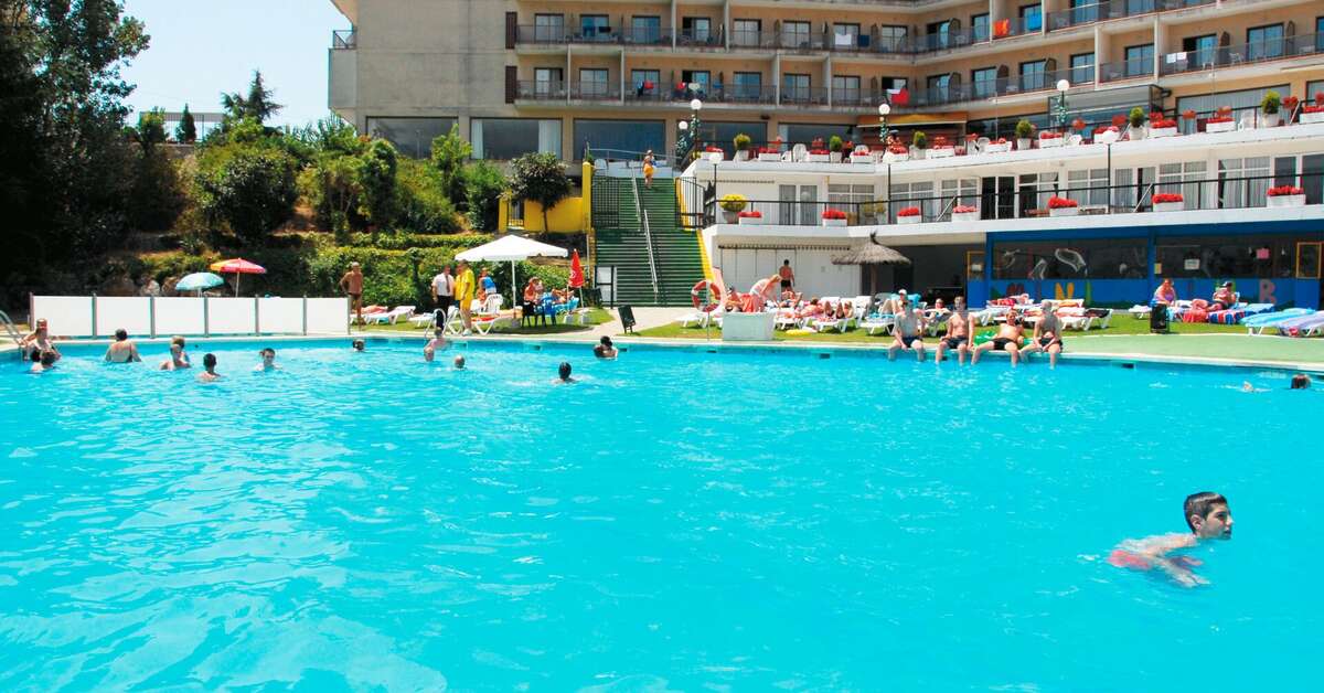 Een foto van het zwembad bij Hotel Samba