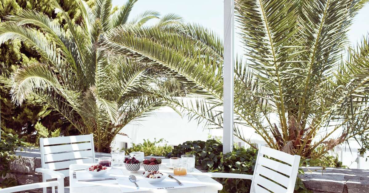 Een foto van Mr & Mrs White Paros